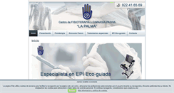 Desktop Screenshot of fisioterapialapalma.com